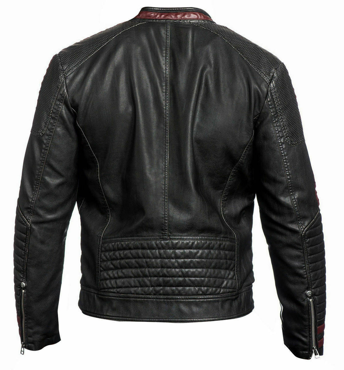 Men's MASS EFFECT 3 - MOTORCYCLE REAL LEATHER BIKER JACKET – Luxurena ...