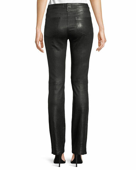 Leather Pants High Leggings Women Stretch Waist Pant Size Legging Skinny